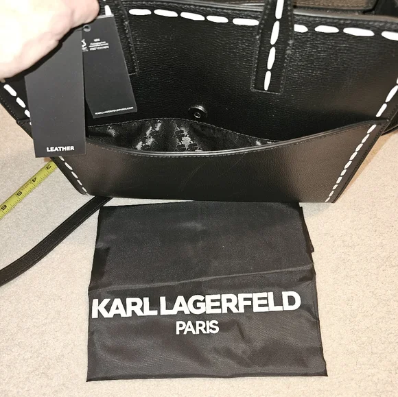 Karl Lagerfeld Nouveau color block tote - Picture 8 of 8